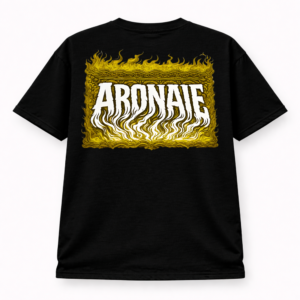 Aronaie Classic Black Tee - Golden